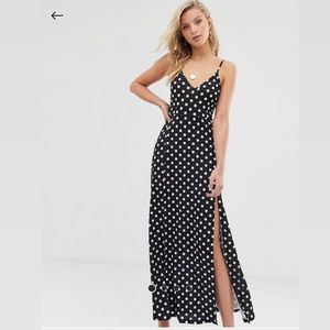 ASOS Polka Dot Maxi Dress - never worn!